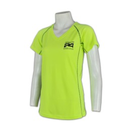 T493自製 tee shirt 印班tee 班褸設計   杏領 t-shirt批發商     蘋果綠 T493自製 tee shirt 印班tee 班褸設計   杏領 t-shirt批發商     蘋果綠